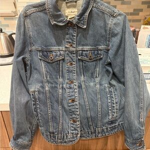 L.L. Bean Women's Classic Blue Jean Jacket
